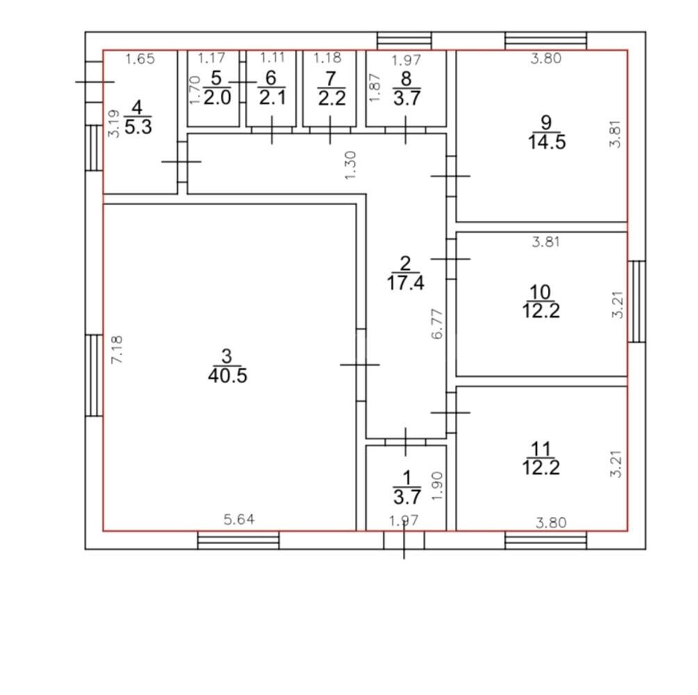 Продам дом, 4 комнаты, 115 м², этажей: 1, участок: 7,5 сотки в собственности